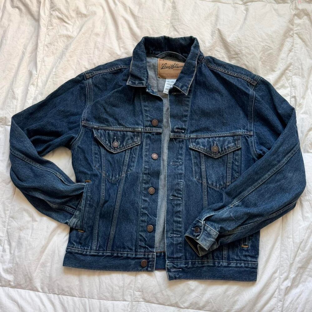 Levi’s Classic denim jacket men’s small cotton casual minimalist‎ outdoors